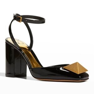 *NWT* Valentino Garavani One Stud 90mm Patent Leather Pumps